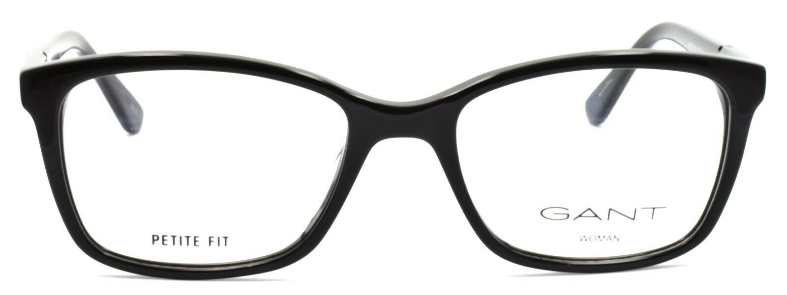 2-GANT GA4070 001 Women's Eyeglasses Frames PETITE 50-17-135 Shiny Black + CASE-664689846238-IKSpecs
