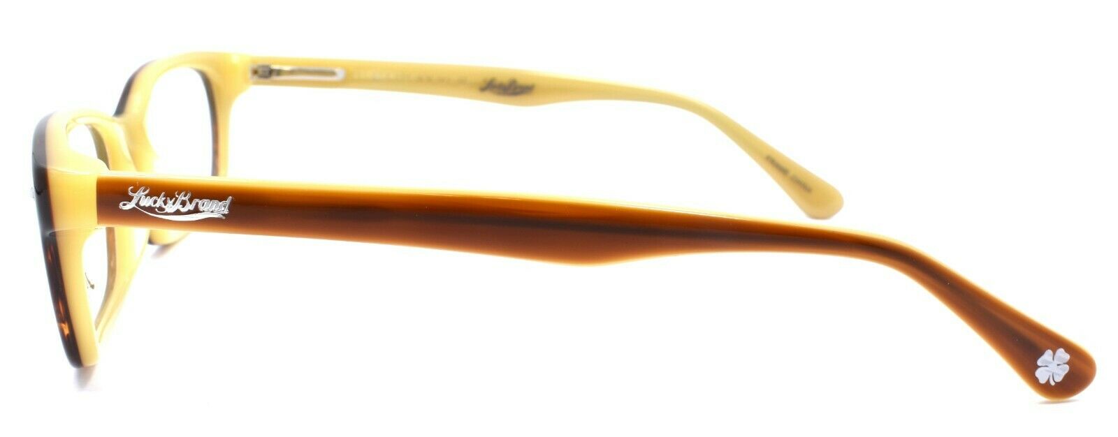 3-LUCKY BRAND Wonder Kids Eyeglasses Frames 49-17-130 Brown + CASE-751286263916-IKSpecs