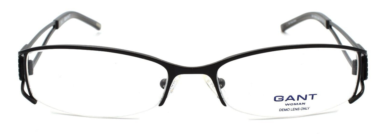 GANT GW Sienna SBLK Women's Eyeglasses Frames Half-rim 53-17-135 Satin Black