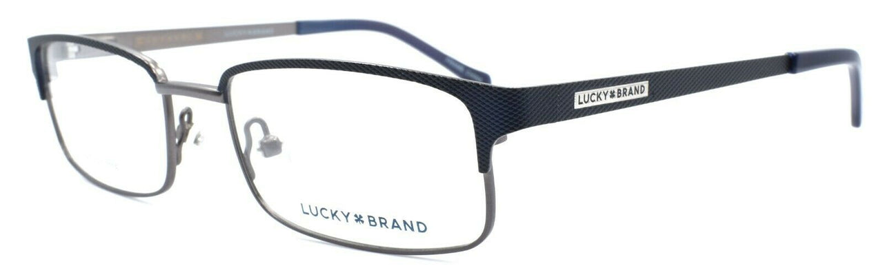 1-LUCKY BRAND D801 Eyeglasses Frames SMALL 49-16-130 Navy Blue + CASE-751286282436-IKSpecs