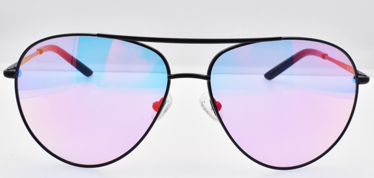 Nike Chance EV1218 016 Men's Sunglasses Aviator Black / Infrared Mirror