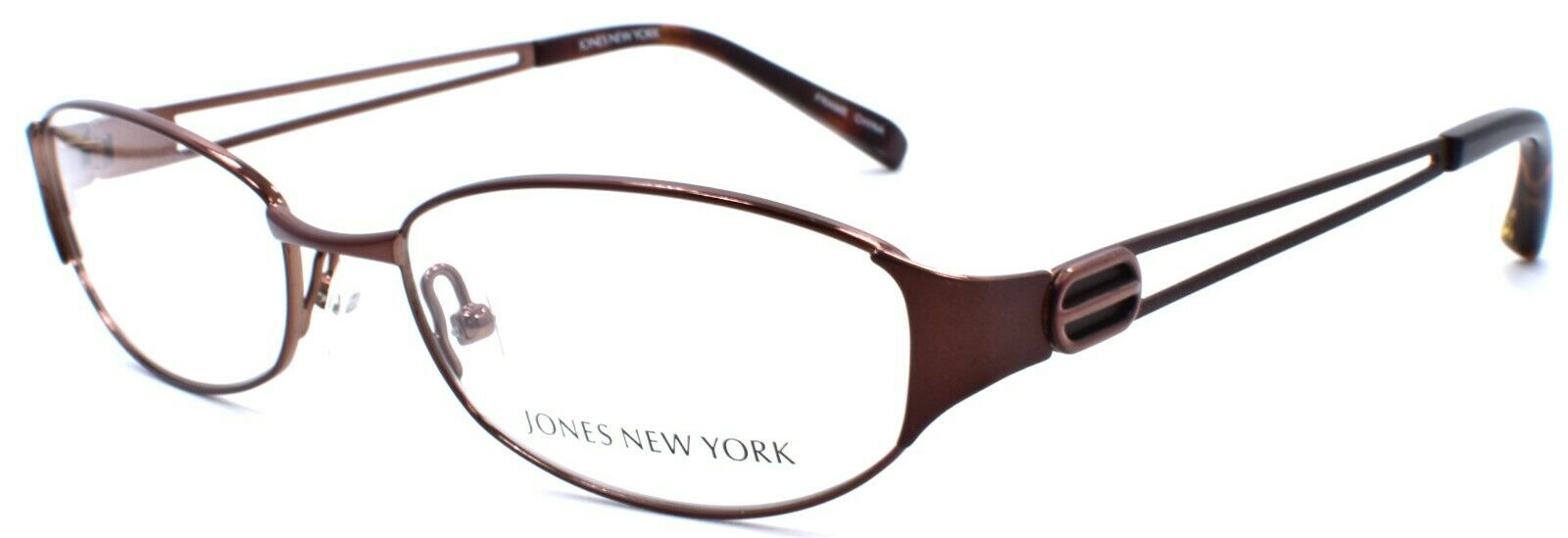 1-Jones New York JNY J458 Women's Eyeglasses Frames 51-17-135 Brown-751286203868-IKSpecs