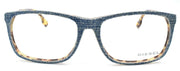 2-Diesel DL5166 053 Men's Eyeglasses Frames 55-16-145 Blonde Havana / Blue Denim-664689683697-IKSpecs