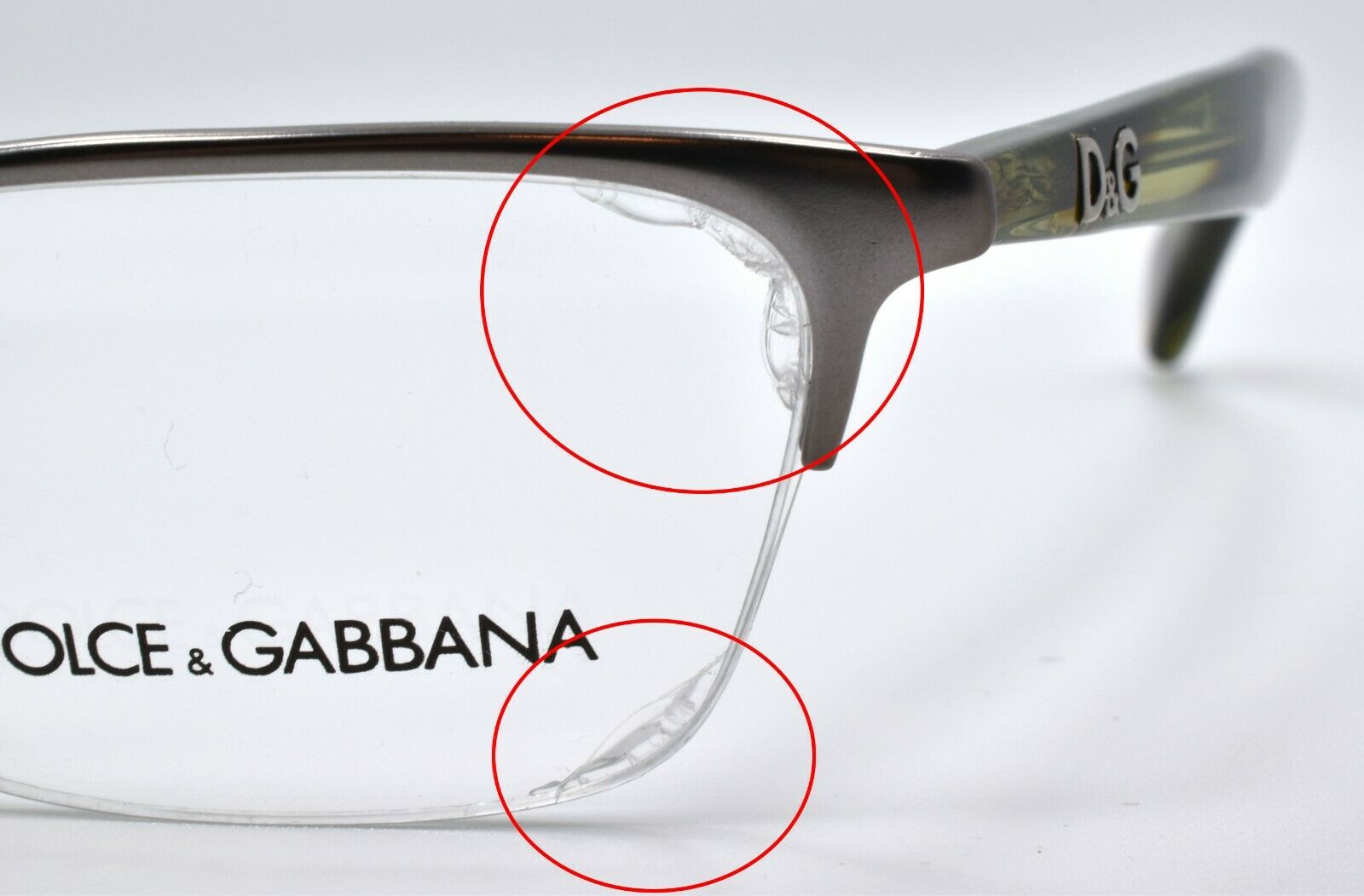 5-Dolce & Gabbana DD 5113 1139 Women's Eyeglasses Half-rim 50-17-135 Gunmetal-679420525679-IKSpecs
