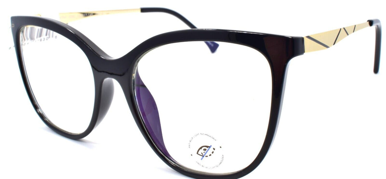 1-Prive Revaux On the Dot Women's Eyeglasses Blue Light Blocking RX-ready Black-810047319306-IKSpecs