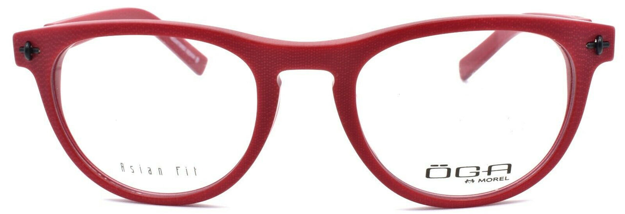 2-OGA by Morel 2952S RN013 Eyeglasses Frames Asian Fit 51-21-125 Red-3604770890211-IKSpecs