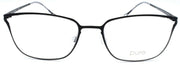 2-Marchon Airlock 5003 001 Women's Eyeglasses Frames Titanium 53-18-140 Black-886895451086-IKSpecs
