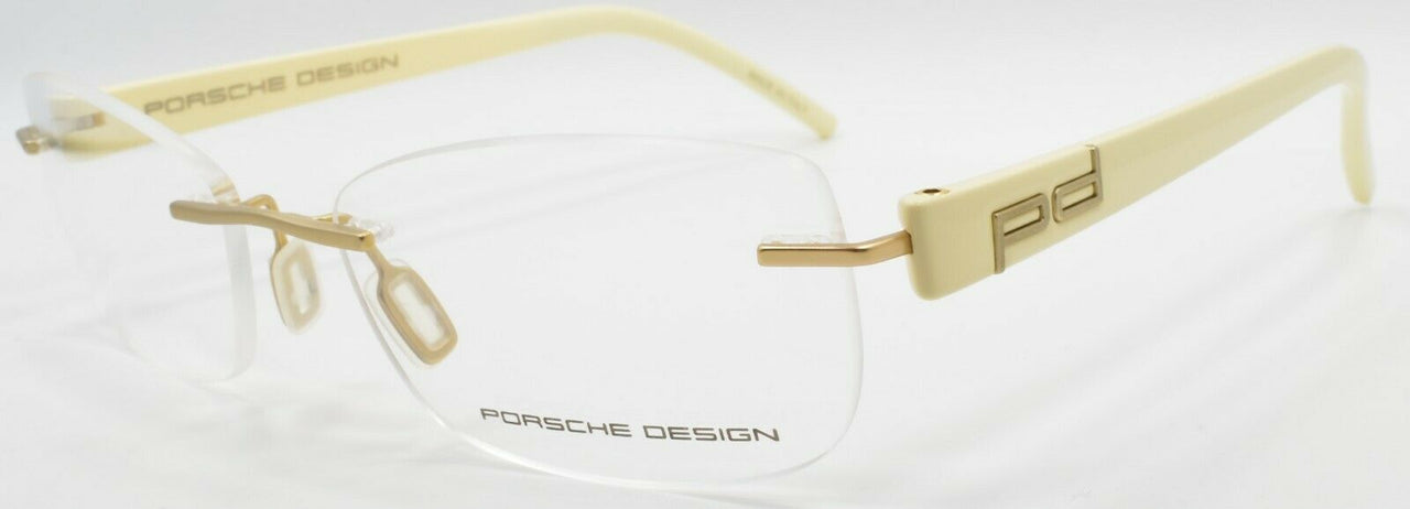 1-Porsche Design P8209 S2 C Eyeglasses Frames RIMLESS 52-16-135 Gold-4046901618629-IKSpecs