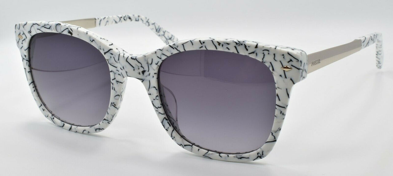 1-Fossil 2086/S GBY9O Women's Sunglasses 51-22-140 Marble / Gray Gradient-716736132013-IKSpecs