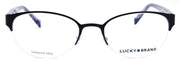2-LUCKY BRAND Coastal Women's Eyeglasses Frames Half-rim 49-18-135 Purple + CASE-751286249415-IKSpecs