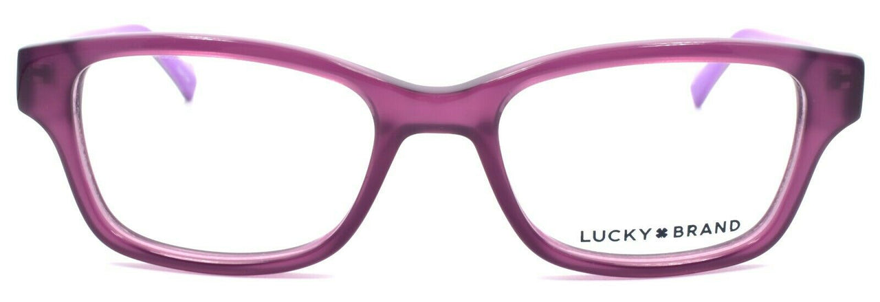 2-LUCKY BRAND D705 Kids Girls Eyeglasses Frames 46-16-125 Purple-751286295672-IKSpecs