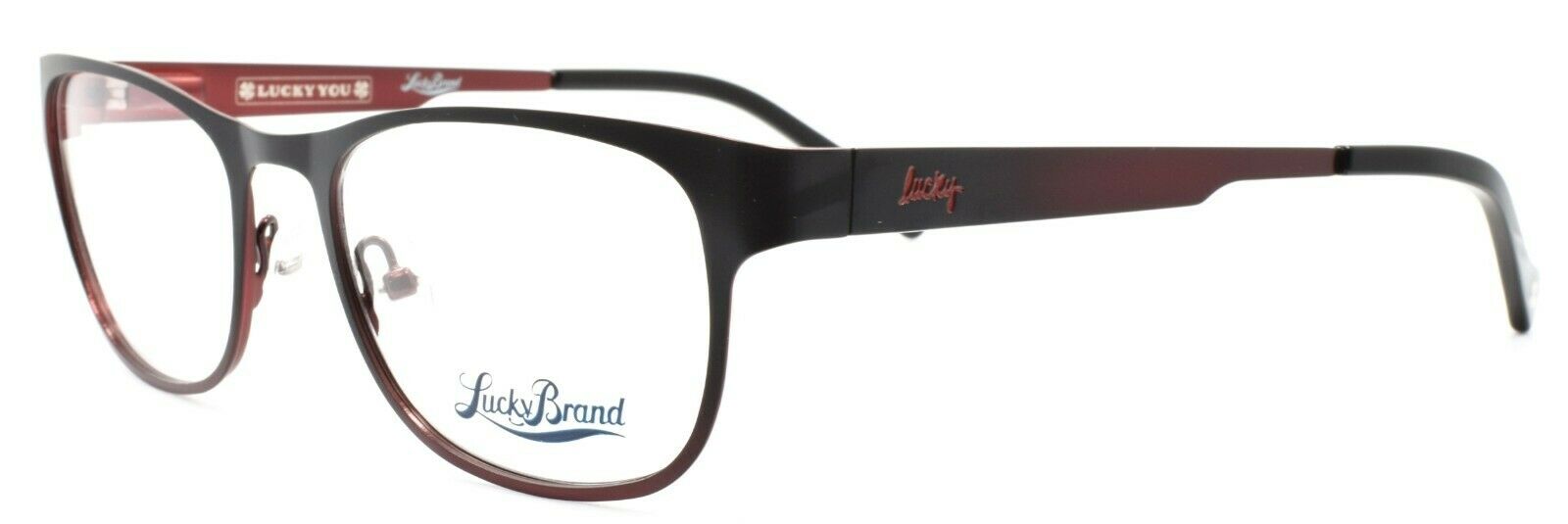 1-LUCKY BRAND Pacific Women's Eyeglasses Frames 51-18-140 Black Gradient + CASE-751286256505-IKSpecs