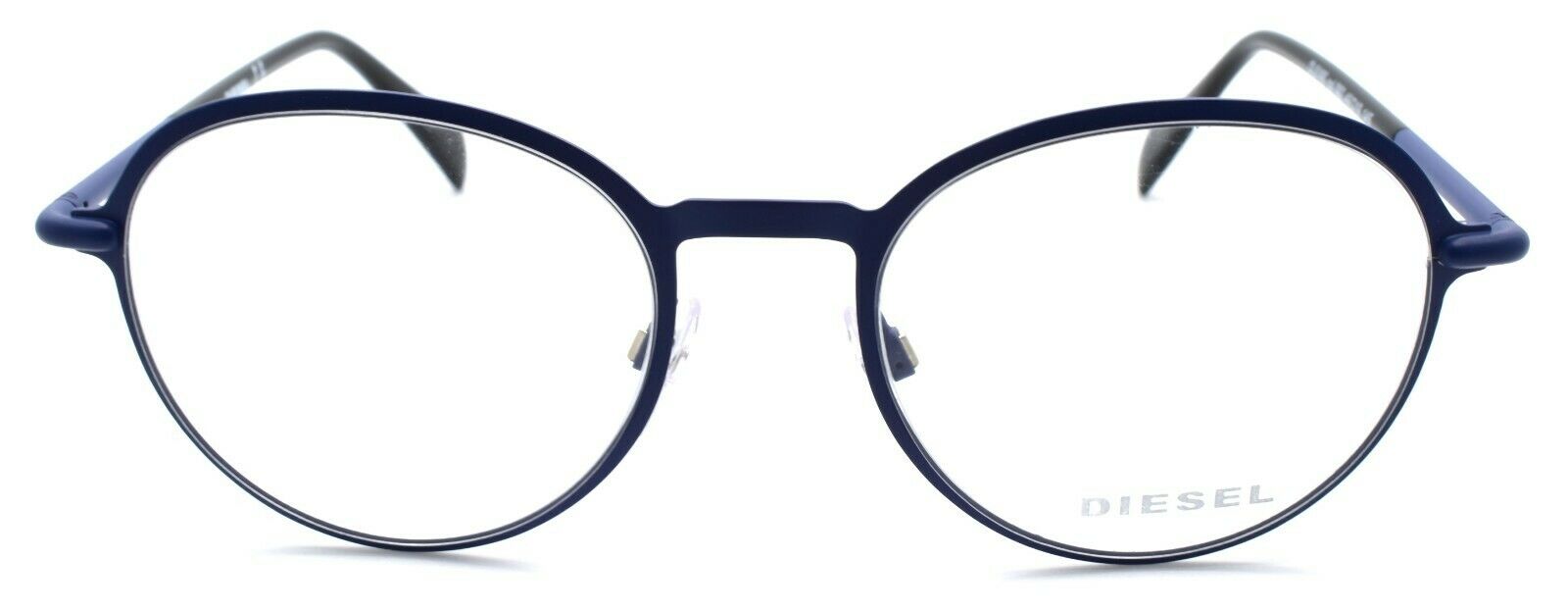 2-Diesel DL5165 092 Unisex Eyeglasses Frames 49-19-145 Matte Blue-664689708499-IKSpecs