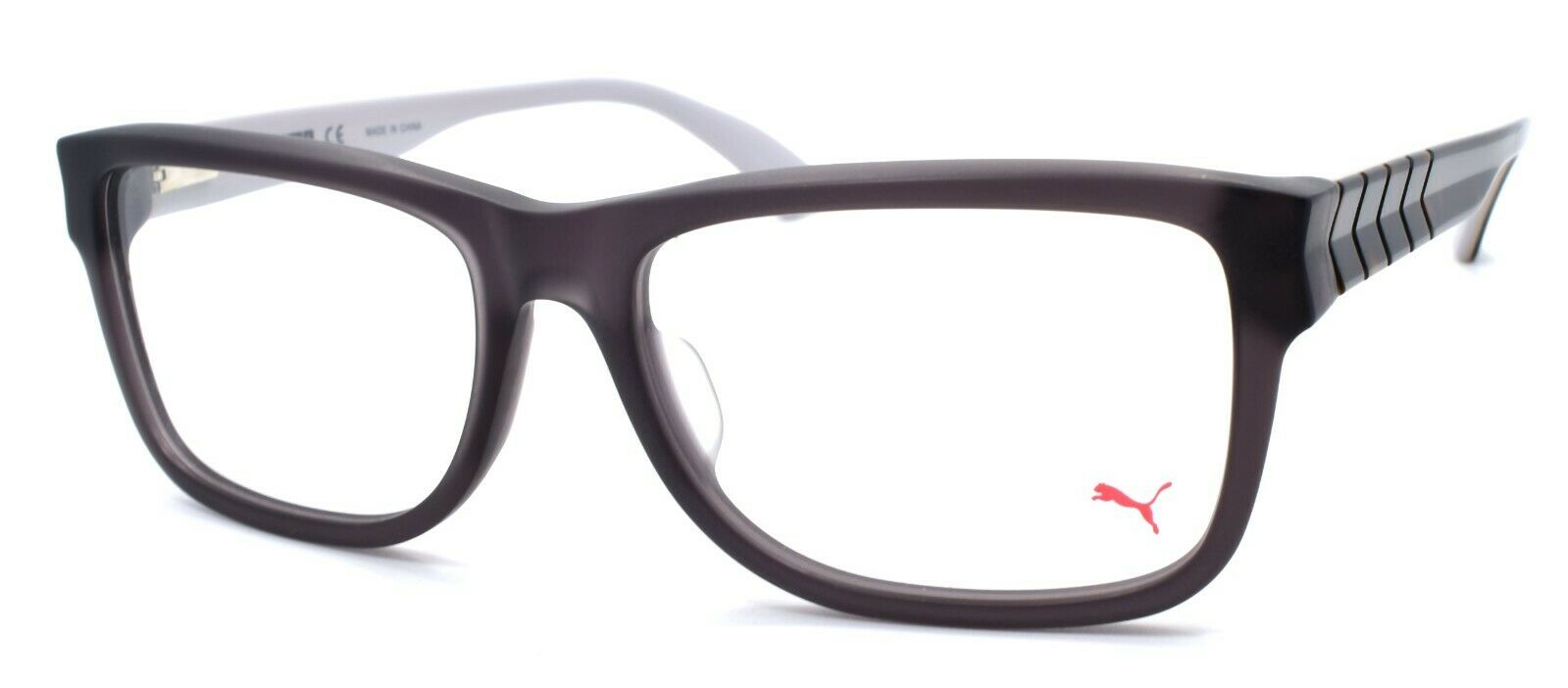 1-PUMA PU0047OA 010 Men's Eyeglasses Frames 57-17-145 Matte Gray / Havana-889652015644-IKSpecs
