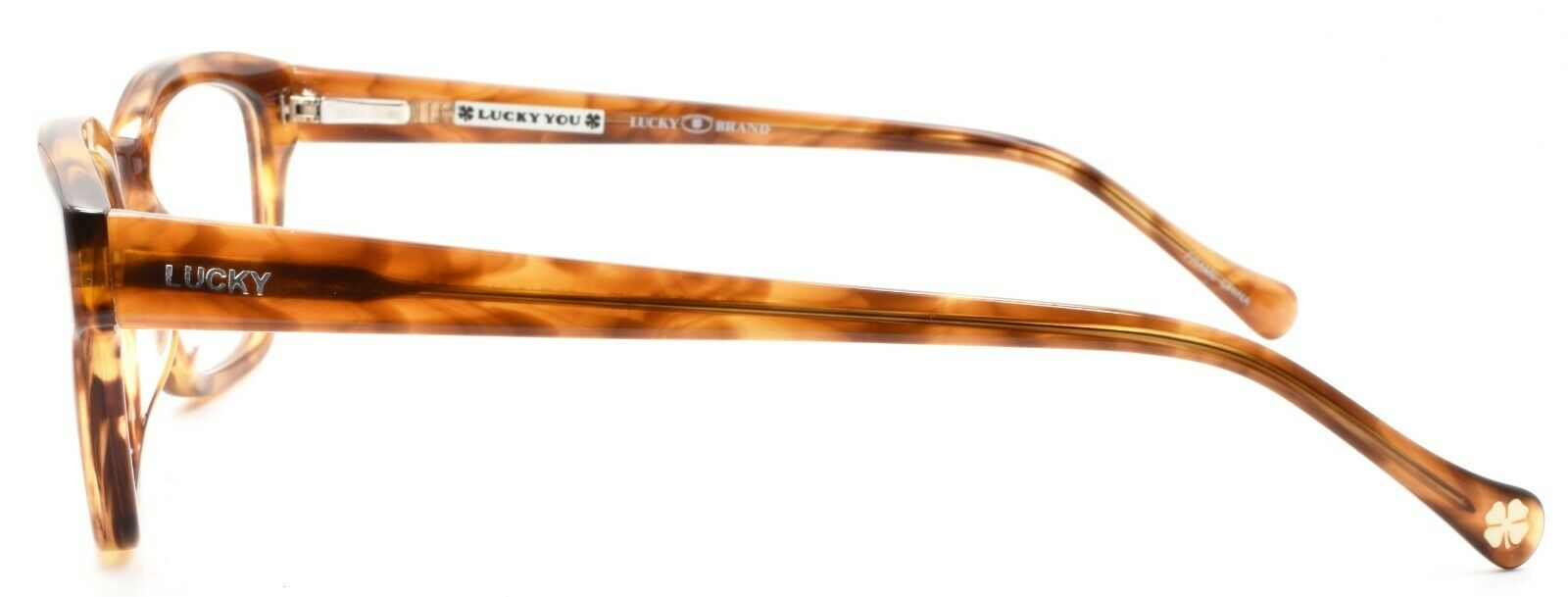 3-LUCKY BRAND Venturer UF Men's Eyeglasses Frames 50-19-145 Brown + CASE-751286249286-IKSpecs