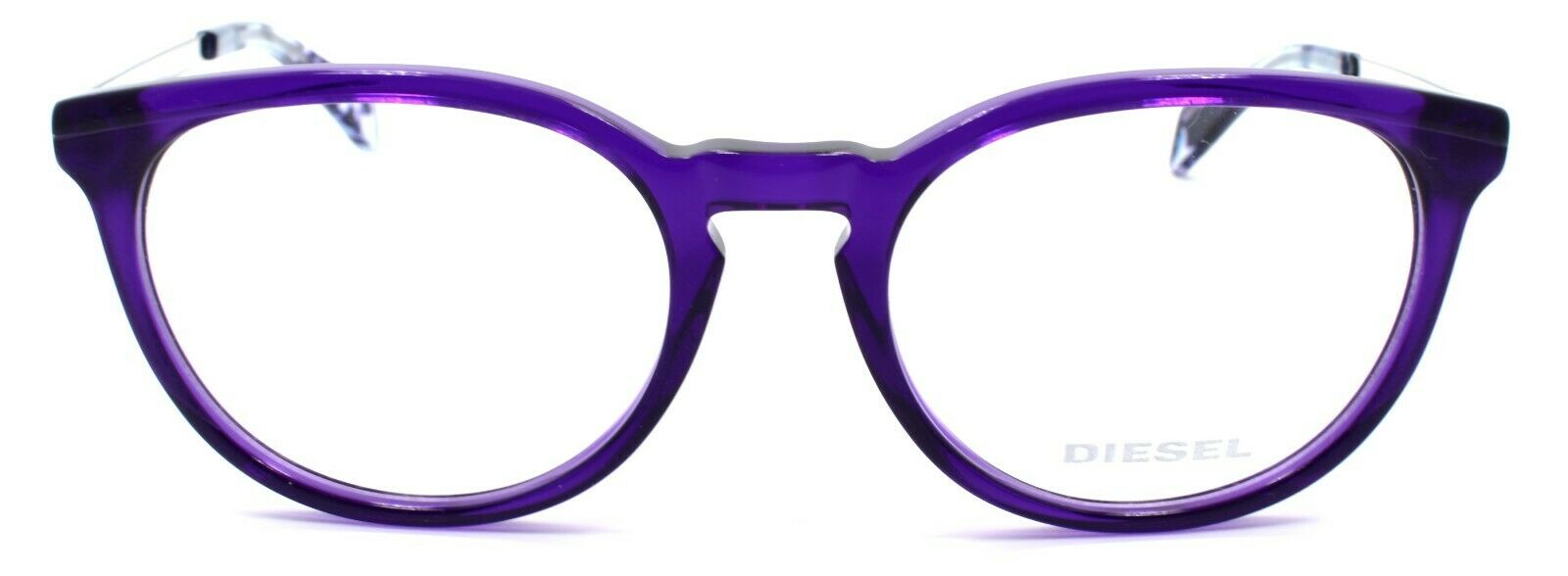 2-Diesel DL5150 092 Women's Eyeglasses Frames 50-18-140 Violet-664689707508-IKSpecs