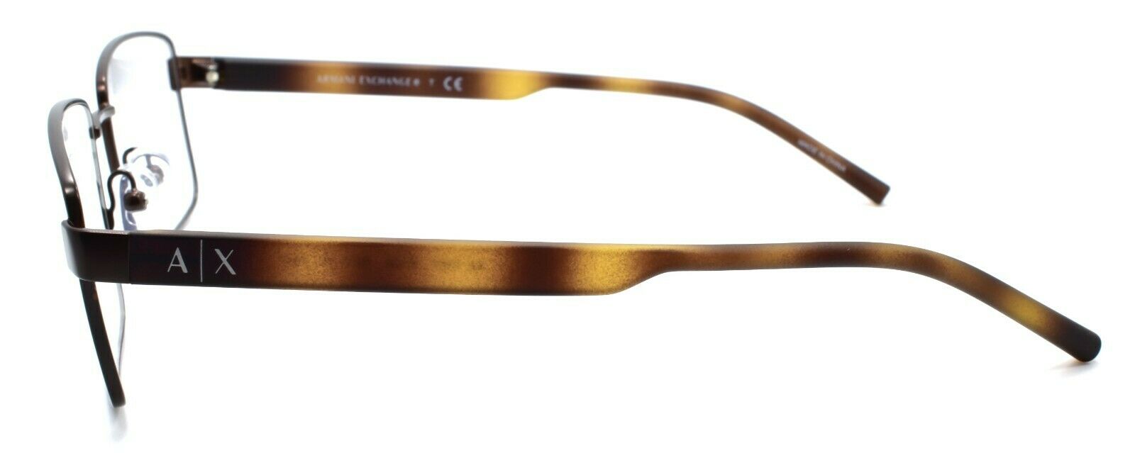 3-Armani Exchange AX1037 6106 Men's Eyeglasses Frames 55-18-145 Matte Brown-8056597035101-IKSpecs