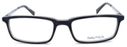 2-Nautica N8119 031 Men's Eyeglasses Frames 53-18-140 Matte Smoke Horn-688940452778-IKSpecs