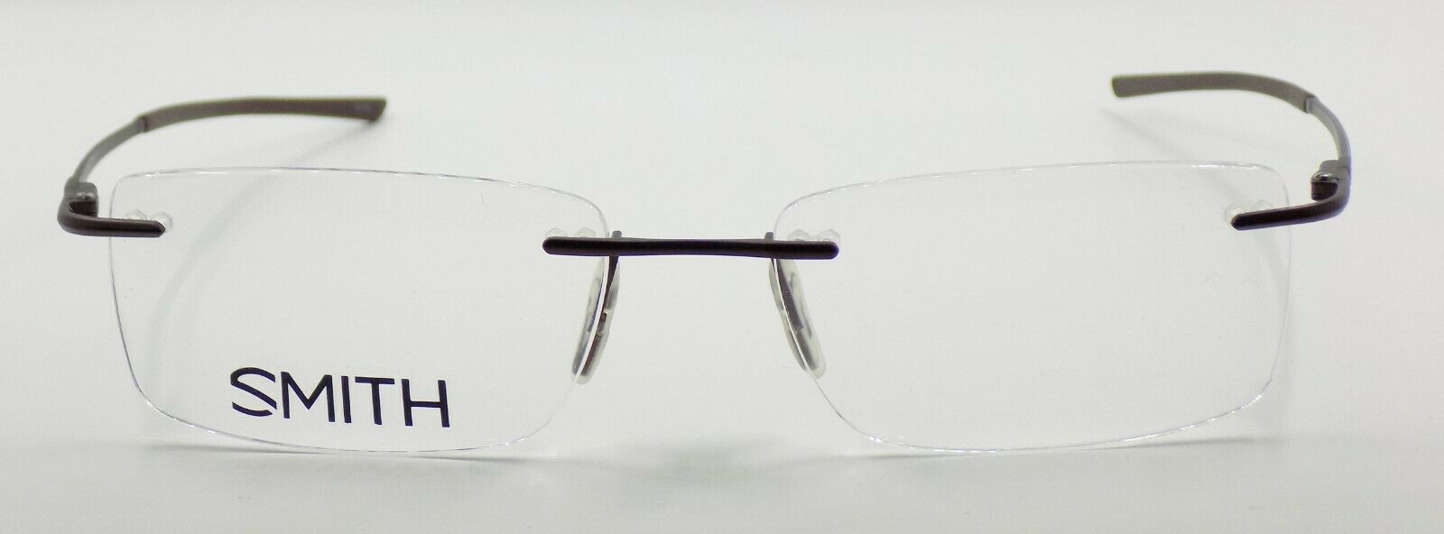2-SMITH Optics Davis 2NM Men's Eyeglasses Frames RIMLESS 55-18-140 Matte Brown-715757470524-IKSpecs