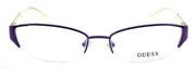 2-GUESS GU2327 PUR Women's Half-Rim Eyeglasses Frames 54-17-135 Purple + CASE-715583619487-IKSpecs