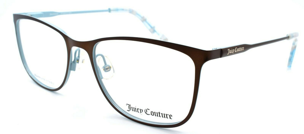 1-Juicy Couture JU178 3LG Women's Eyeglasses Frames 52-17-140 Brown / Blue-716736049687-IKSpecs