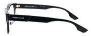 3-McQ Alexander McQueen MQ0027O 004 Unisex Eyeglasses 52-16-145 Crystal / Black-889652010823-IKSpecs