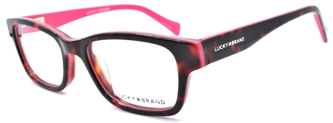 1-LUCKY BRAND D705 Kids Eyeglasses Frames 46-16-125 Pink Tortoise-751286295658-IKSpecs