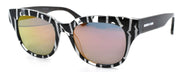 1-McQ Alexander McQueen MQ0067S 004 Women's Sunglasses Black & Havana / Mirrored-889652064598-IKSpecs