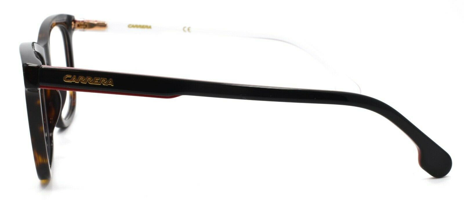 3-Carrera 1107/V 086 Unisex Eyeglasses Frames 50-17-140 Dark Havana + CASE-762753101877-IKSpecs