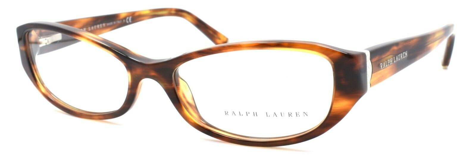 1-Ralph Lauren RL 6108 5007 Women's Eyeglasses Frames 52-16-140 Brown Tortoise-8053672145625-IKSpecs