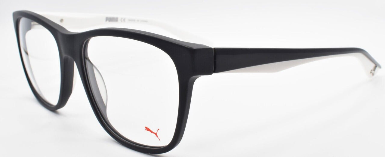 1-PUMA PU0067O 001 Men's Eyeglasses Frames 53-18-140 Black / White-889652029498-IKSpecs