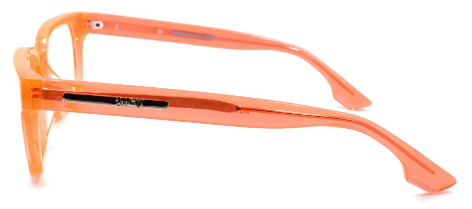 3-McQ Alexander McQueen MQ0031O 003 Unisex Eyeglasses Frames 51-17-145 Orange-889652011417-IKSpecs