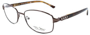 1-Marchon Tres Jolie 177 210 Women's Eyeglasses Frames 52-17-135 Dark Brown-886895302869-IKSpecs
