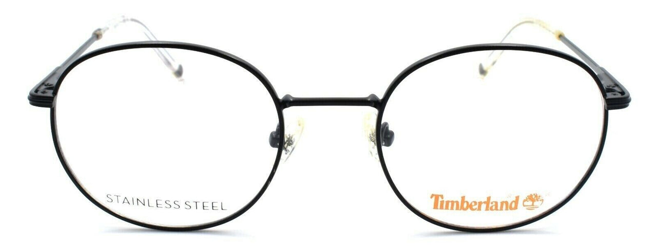 2-TIMBERLAND TB1606 002 Eyeglasses Frames Round 48-20-140 Matte Black-664689963362-IKSpecs