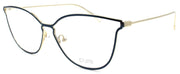 1-Marchon Airlock 5000 320 Women's Eyeglasses Frames Titanium 54-17-135 Teal-886895459051-IKSpecs