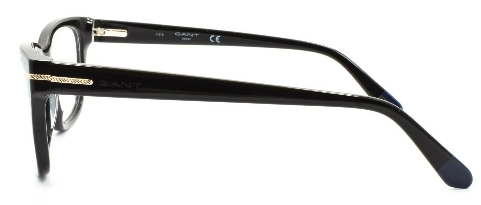 3-GANT GA4058 001 Women's Eyeglasses Frames 52-18-140 Shiny Black + CASE-664689790180-IKSpecs