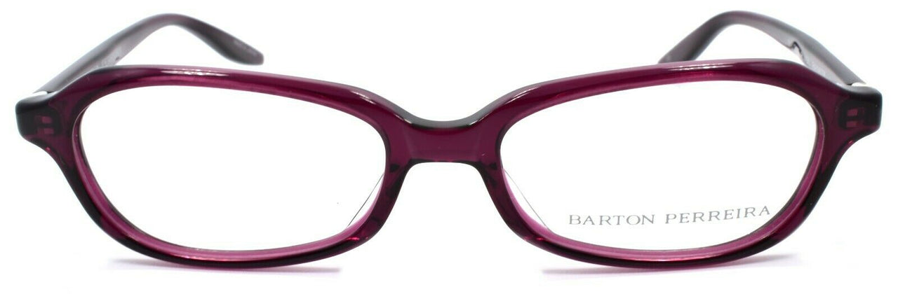 2-Barton Perreira Raynette PLU/SIL Women's Glasses Frames 51-17-135 Plum Violet-672263039204-IKSpecs