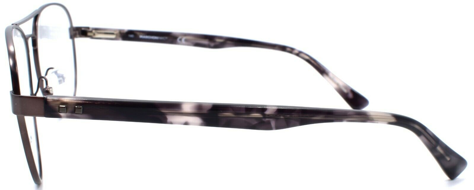 3-Marchon M8002 033 Eyeglasses Frames Aviator 55-15-140 Gunmetal-886895464796-IKSpecs