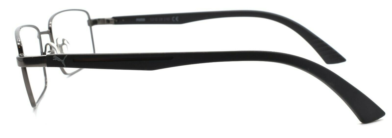 3-PUMA PU0019O 004 Men's Eyeglasses Frames 53-18-140 Ruthenium / Black + CASE-889652001708-IKSpecs