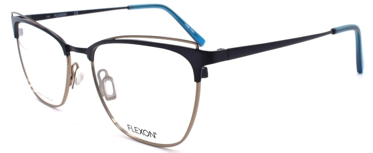 1-Flexon W3100 325 Women's Eyeglasses Frames Teal 53-17-140 Flexible Titanium-886895484879-IKSpecs