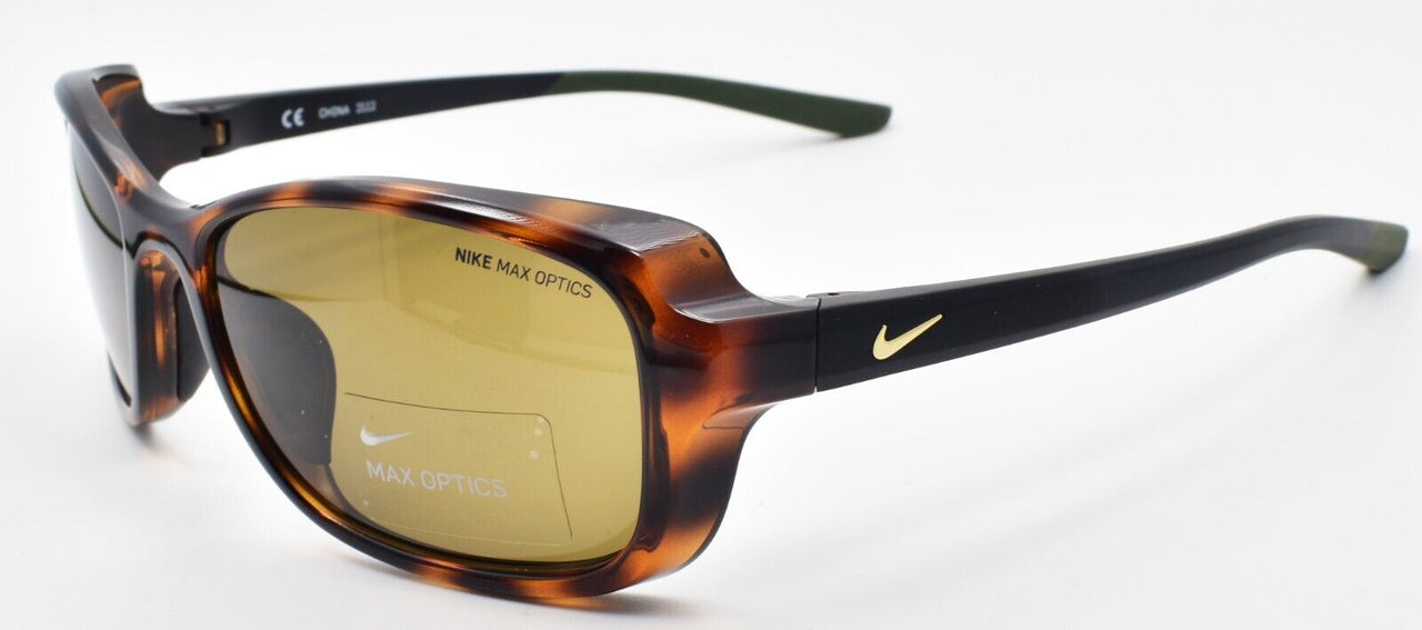 Nike Breeze CT8031 220 Women's Sunglasses Tortoise / Dark Brown