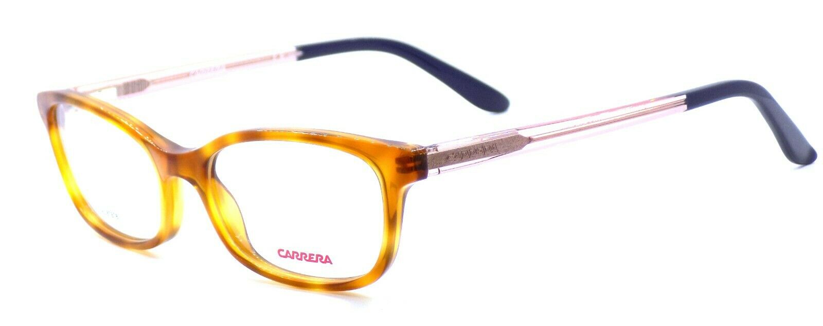 1-Carrera CA6647 QKX Women's Eyeglasses Frames 50-17-140 Havana / Peach + CASE-762753670151-IKSpecs