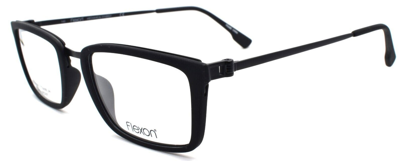 1-Flexon E1084 001 Men's Eyeglasses Frames Black 51-20-140 Memory Titanium-883900200240-IKSpecs
