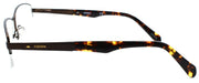 3-Fossil FOS 7015 4IN Men's Eyeglasses Frames Half-rim 56-18-145 Matte Brown-762753558794-IKSpecs