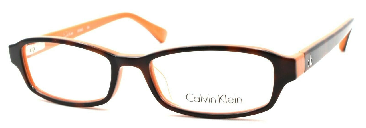 Calvin Klein CK5865 506 Eyeglasses Frames PETITE 48-16-135 Havana / Orange