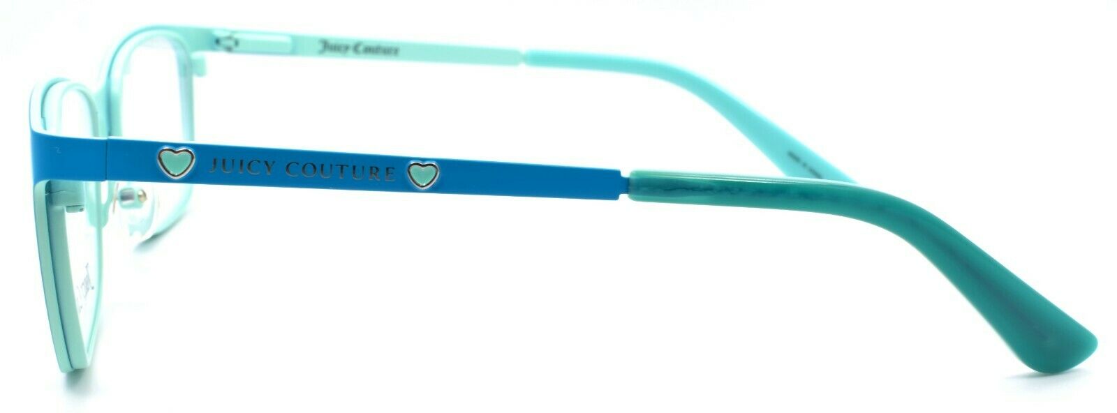 3-Juicy Couture JU930 RNB Girls Eyeglasses Frames 45-16-125 Blue / Green-762753960764-IKSpecs