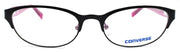 2-CONVERSE Q010 Women's Eyeglasses Frames 52-17-135 Black / Fuchsia + CASE-751286255409-IKSpecs
