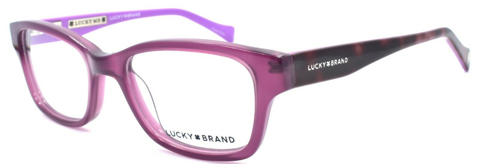 1-LUCKY BRAND D705 Kids Girls Eyeglasses Frames 46-16-125 Purple-751286295672-IKSpecs