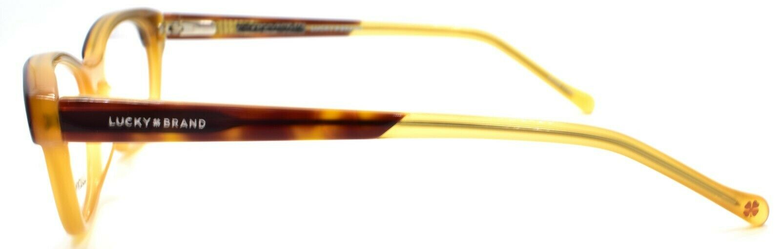 3-LUCKY BRAND D702 Kids Girls Eyeglasses Frames 47-15-130 Tortoise / Honey-751286282108-IKSpecs