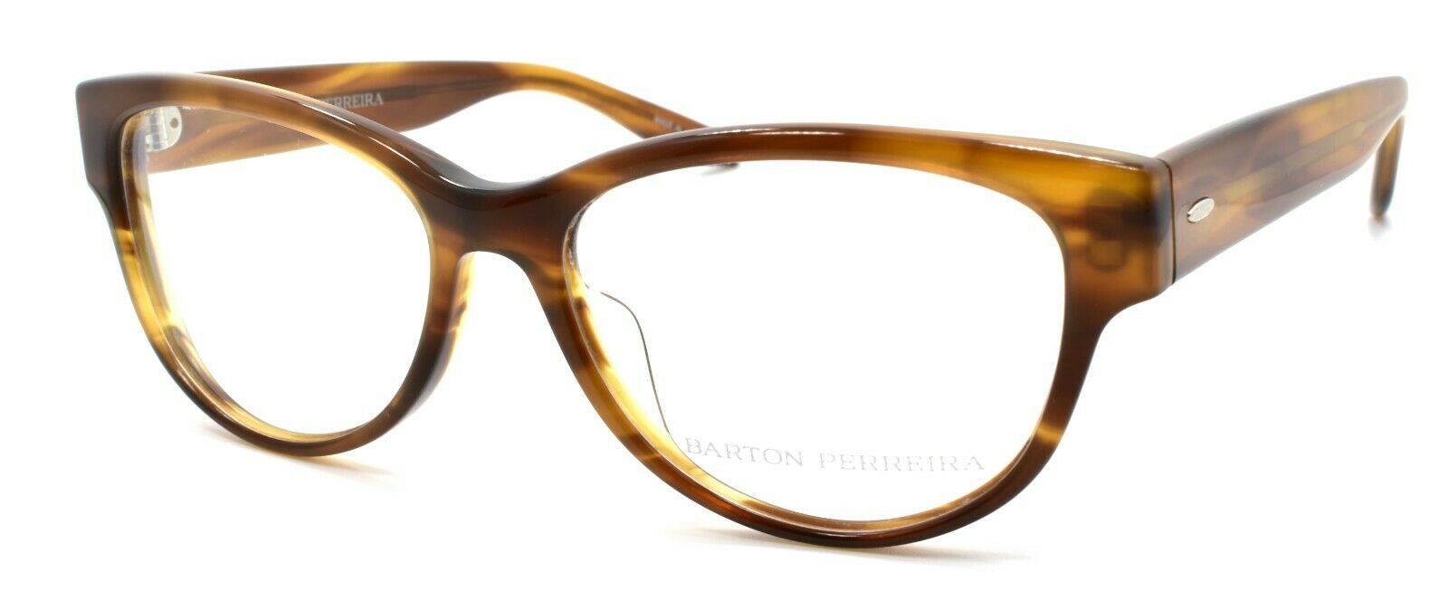 1-Barton Perreira Brooke UMT Women's Eyeglasses Asian Fit 53-16-140 Umber Tortoise-672263037699-IKSpecs